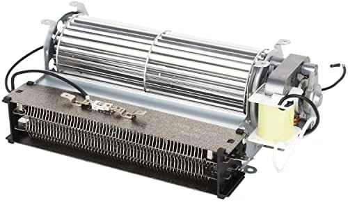 Soprador de ventilador de lareira delsbbq com elemento de aquecimento para lareira elétrica de estrela gêmea, substituição para ondas