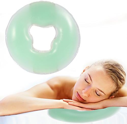 Travesseiro de silicone zjchao, massagem de massagem de spa de beleza massagem spa de massagem massagem macia Face Face Relax travesseiro