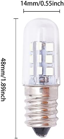 E14 3W Lâmpada LED T10 Bulbo de milho Candelabra Base 20W Bulbo de halogênio 24-2835-SMD LED Chipsets equivalentes para
