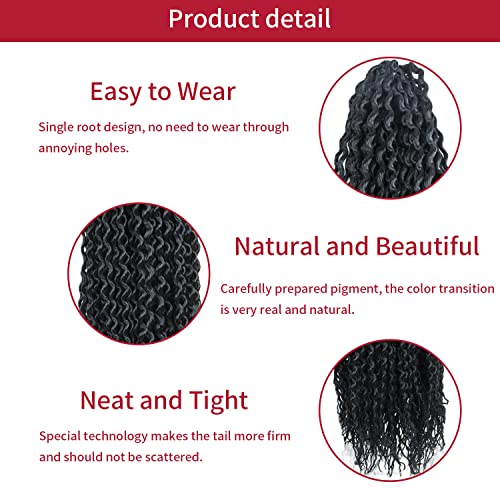 Mayloss Senegalês Twist Braids Crochet Hair ombre curto profundo de 6 pacote/lote de 24 polegadas Twist Braiding Hair Extension