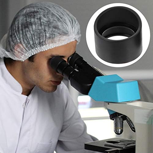 Ultechnovo 2 peças Tampa ocular de 33 mm de diâmetro interno binocular de borracha copes de proteção de proteção de proteção para o microscópio estéreo de 33 mm