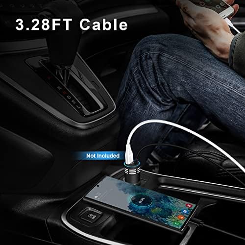Carregador de carro USB S23 carregador Ultra para o Samsung Galaxy A54 A34 S23 Ultra M14 A14 A23 A73 A53 A33 A23