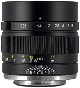Mitakon Speedmaster 35mm f/0.95 Mark II Lente para Fuji x câmeras sem espelho - preto