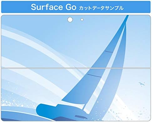 capa de decalque igsticker para o Microsoft Surface Go/Go 2 Ultra Thin Protective Body Skins 001767 Sea de iate