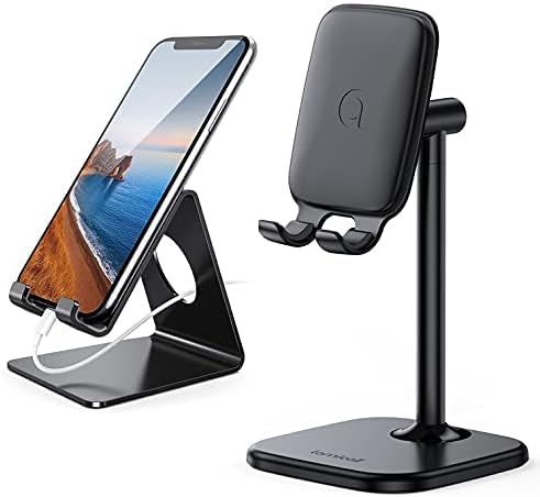 Lamicall Phone Stand for Desk - Dock de suporte para celular ajustável para mesa, mesa, escritório - terno combinado