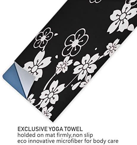Aunhenstern Yoga Blanket Fluttering-Plum-Plum Yoga Toalha de ioga Toalha
