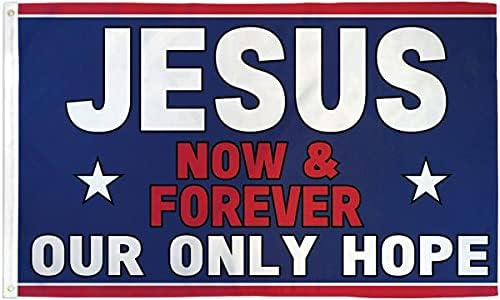 Jesus Flag 3x5ft poly