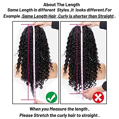 Perucas de faixa para mulheres negras 22 polegadas de faixa de cabeça cacheada de 22 polegadas Cabelo humano 10a de densidade
