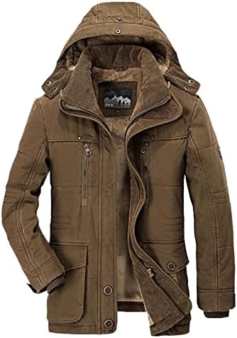 Jaqueta masculina espessada fora de roupas de lã de lã de manga comprida vintage de lapid de inverno plus size de tamanho