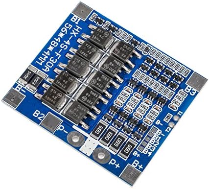 Aitiao 4pcs 4s 30a 12.8V 18650 Lítio Fosfato de fosfato Placa de proteção contra bateria LifePo4 4S 30A BMS Balanceamento Circuito de Circuito de Circuito de PCB Placa