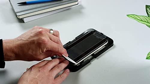 OtterBox Symmetry Clear Series Case para iPhone 12 mini com pacote Alpha Glass Screen Protector - embalagem de pacote
