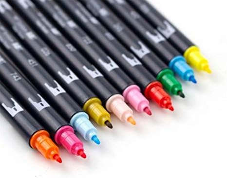 Tombow Pen Celebration Dual Brush Markers, 10-pack, 10 peças