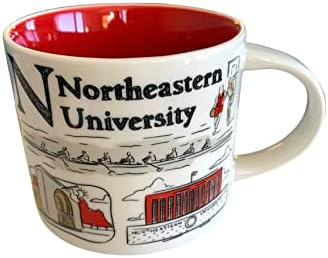 Starbucks Northeastern University esteve lá Coleção do campus 14 onças