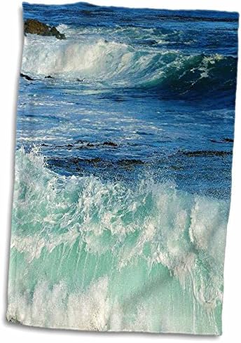 3drose florene water cenário - ondas do Oceano Pacífico - toalhas