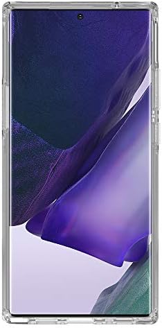 OtterBox Galaxy Note20 Caso da série Symmetry Ultra 5G - Clear, Ultra -Sleek e Compatível de Carregamento sem fio, arestas elevadas