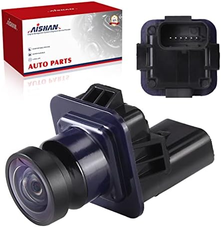 Câmera de estacionamento de câmera de backup de vista traseira Aishan compatível com 2010-2014 Ford F150,2015-2018 FORD MUSTANG SUBSTITUIR# BL3Z-19G490-B, EL3Z-19G490-D