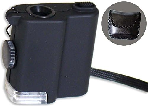 Maximize: Mini microscópio de alta potência com alojamento ABS e luz LED