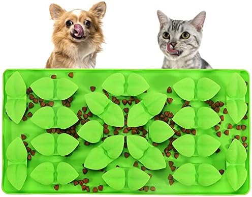 Cães lambendo cães de tapete cães lenta fruta de tapete de tapete de pet hat alívio para cães treinando gato alimentos molhados