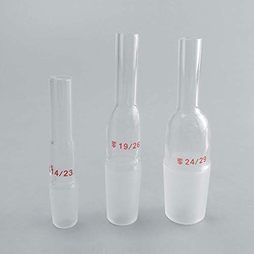 Adaptador de vidro do Borossilicato de Borossilicato Adamas-beta para misturador, adaptador de agitador, 24#, pacote de 1