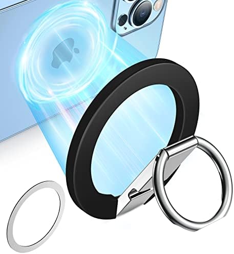 Grip de telefone magnético Tensea, suporte para anel para mão, kickstand de dedão ajustável, adesivo para iPhone 13 Pro Max/13