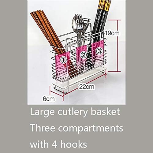 Prato de secagem, 304 aço inoxidável 3 rack de prato de camada com tábua de drenagem, suporte da placa de corte e suporte de faca,