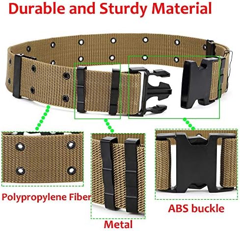 Yoyorule Belts Men's Sports ao ar livre Tactical Militar de nylon cientana lona Web Belt deslumbrante