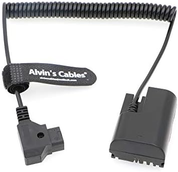 Alvin's Cables LP E6 Bateria fictícia para D Tap Tap para Canon 5D4 5DSR 5D2 5D3 6D 60D R6 7D 7D2 70D 80D