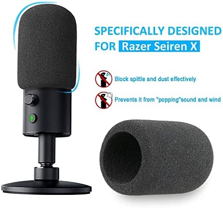 YouShares Razer Seiren X Boom Braço com espuma - Mic Stand com Montagem de Choque para Razer Seiren X Streaming Microfone