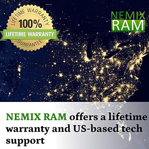NEMIX RAM 256GB DDR4-3200 PC4-25600 ECC RDIMM Atualização de memória do servidor registrada para Dell PowerEdge R750 Servidor