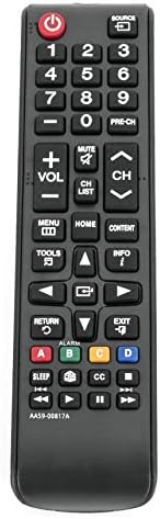 AA59-00817A Replaced Remote Control fit for Samsung LCD TV HG28NB670 HG32NA470 HG32NA477 HG32NA478GF HG32NB670 HG32NB677 HG32NB690 HG39NA577 HG40NB670 HG40NB677 HG40NB678 HG40NB690 HG46NB670 HG46NB677