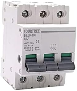 Interruptor principal hifasi 1pcs HL30 Isolador do disjuntor Função da família Desconector isolador 3p 32a 63a 100a