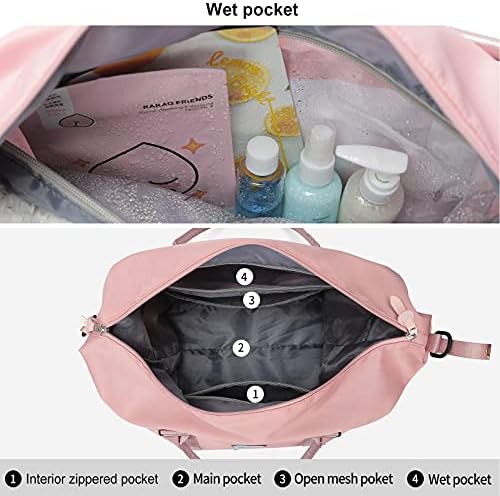 Duffel Bag, bolsa de ginástica esportiva, mochila para as mulheres para mulheres para mulheres