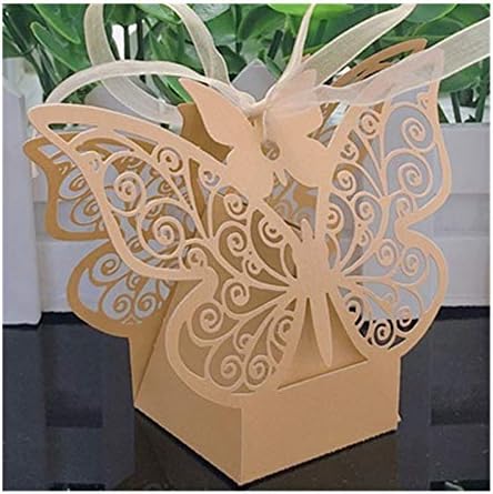 Tide Brand Tribe Candy Box Presente de casamento Decorações de borboleta para doces de doces de casamento Presentes para convidados Favorias de festas de eventos de eventos
