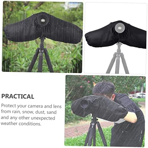 Solustre Câmera de capa de chuva lente protetor Câmera de capa de câmera suprimentos de câmera capa protetora de protetora