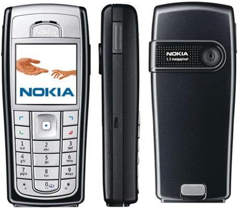 Nokia 6230i Mobile Camera Cell Phone desbloqueou prata