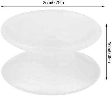 Copo de sucção de silicone WNSC, xícara de sucção transparente de dupla face, copos de sucção de dupla face silicone