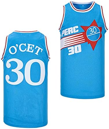 Luqiaomaoyi Men's Perc 30 O'Cet Movie Basketball Jersey Stitched
