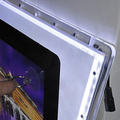 Caixa de luz acrílica magneta LED HKSIGN A2 para exibição de placas de loja com uma moldura de fotografia de foto publicitária Publication