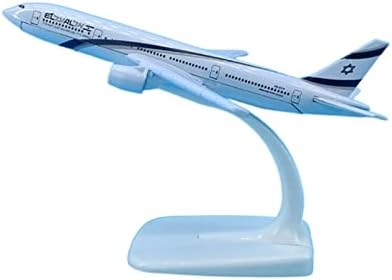 Modelos de aeronaves 1: 400 para DIECL B777 Modelo El Air Israel Airline Model Best Smedie Die Casting Aircraft Graphic Display