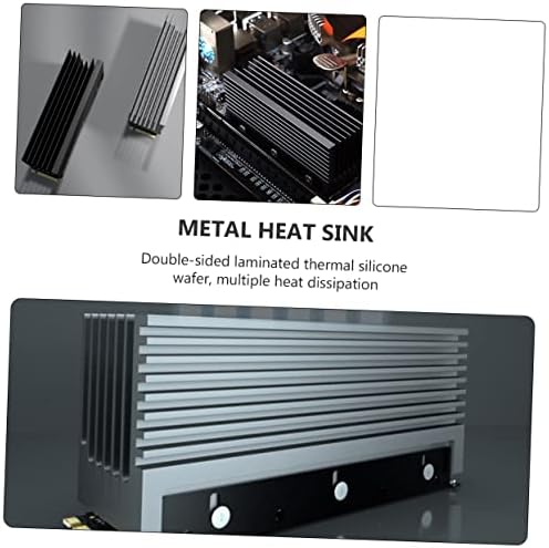 Solustre Calque de calor dissipador de calor PC DISTRITO DO RADIADOR DO RADIADOR SSD SSD SSD SSD Afaste de calor mais refrigerador de metal aquecimento de meta