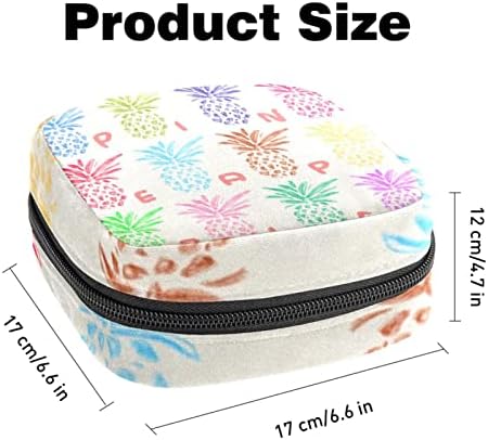 Bolsa de armazenamento de guardanapos sanitários de Oryuekan, bolsa de período portátil para mulheres meninas, bolsa menstrual