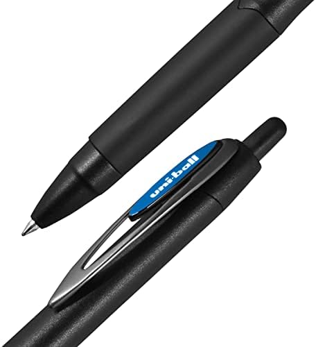 207 mais canetas uni retráteis, ponto médio de 0,7 mm, inclui 4 preto, 3 azul, 1 vermelho