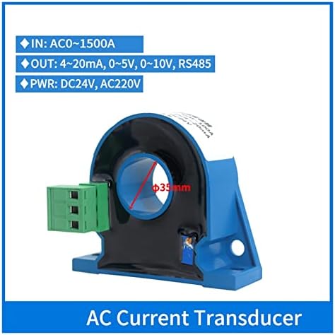 Transmissor de corrente transmissor de corrente, efeito de corrente do transdutor sensor de corrente 600A Core de loop fechado