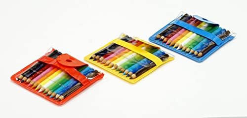 タキザワ Feito no Japão BG-A356-9 12 Color Mini Colored Pencil Conjunto, 9 set pack