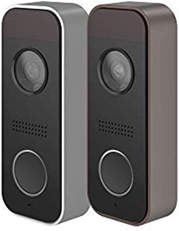 Momentum Smart Video Doorbell para casa com alertas de entrega de pacotes, para smartphones | Vídeo em tempo real de 1080p,