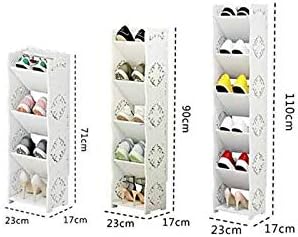 Dingzz House Housed Simple Shoe Rack Rack Mini Space Space Pequeno Sapatos Estreitos Simples Economia de Gabinete