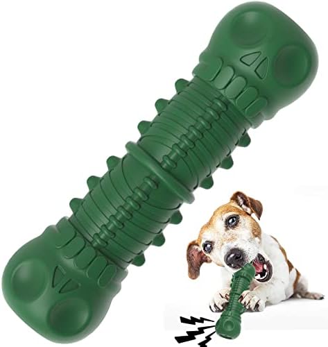Brinquedos estridentes com cães zikaton para mastigadores agressivos, brinquedos de mastigar cachorros duráveis ​​para cães de