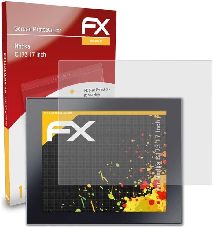 Protetor de tela AtFolix compatível com Nodka C173 Filme de Proteção à tela de 17 polegadas, Filme de Protetor de