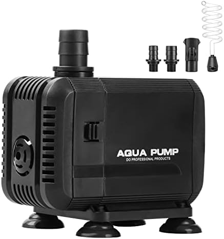 Bomba de água submersível de luxo simples de luxo 15W para a aquário de aquário aquário de lago