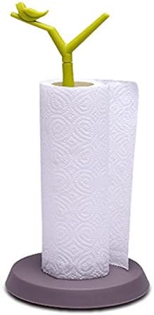 luckxuan papel toalha de papel para banheiro suporte para toalhas de papel stand árvore de pássaro backet backet vertical guardily